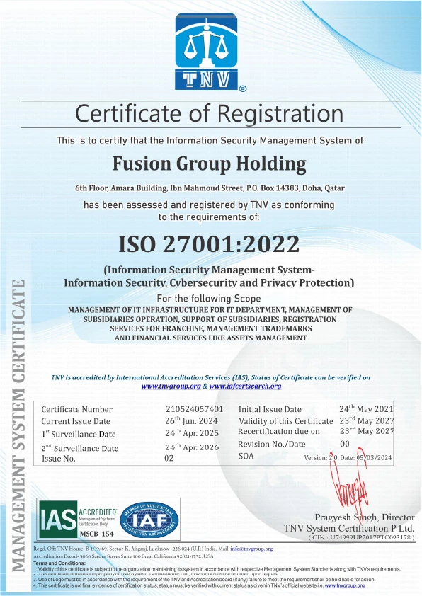 ISO 27001:2022 Information Security Management System