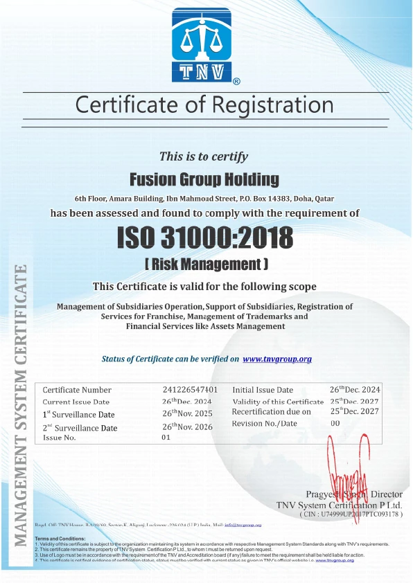 ISO 31000:2018 Risk Management